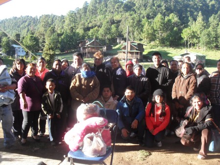 GRUPO DEL ORATORIO EN LA CASA HOGAR CPVH A.C. EN RIO FRIO EDO DE MEXICO 