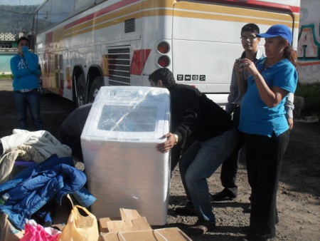 AQUI LA LAVADORA QUE SE LLEVO A LA CASA HOGAR CPVH A.C. EN RIO FRIO ESTADO DE MEXICO