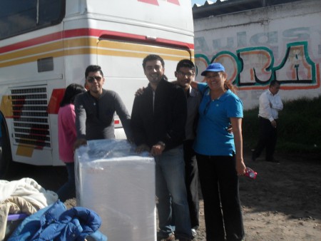 PADRE HORACIO, DIACONO ALLAN, MIGUEL EL CONTADOR E IRMA LA SECRETARIA